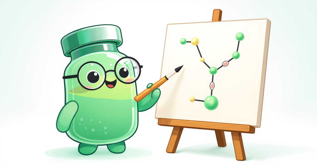 natural vs synthetic peptides comparison -- peptide vial mascot with molecular structures