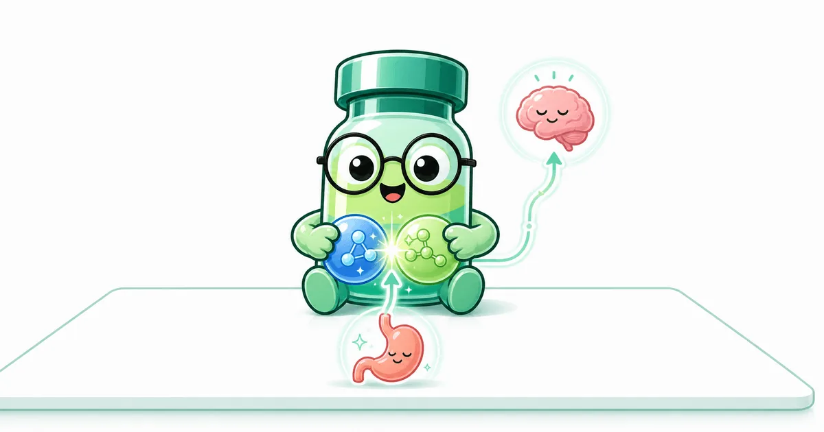 cagrilintide peptide vial mascot illustration