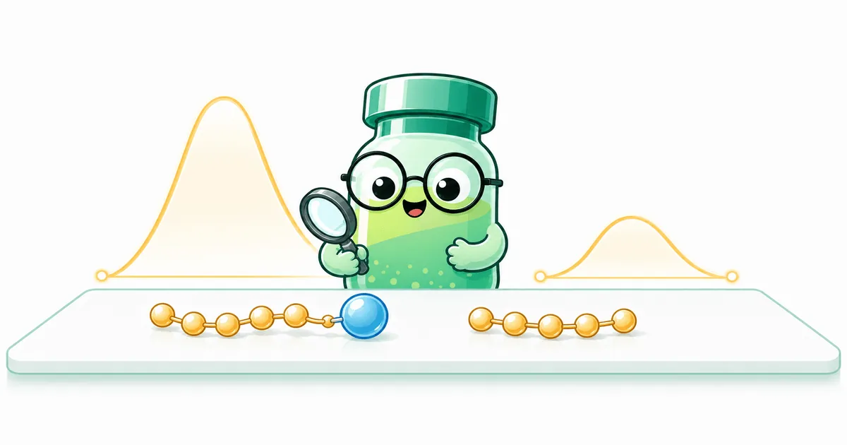CJC-1295 peptide vial mascot illustration