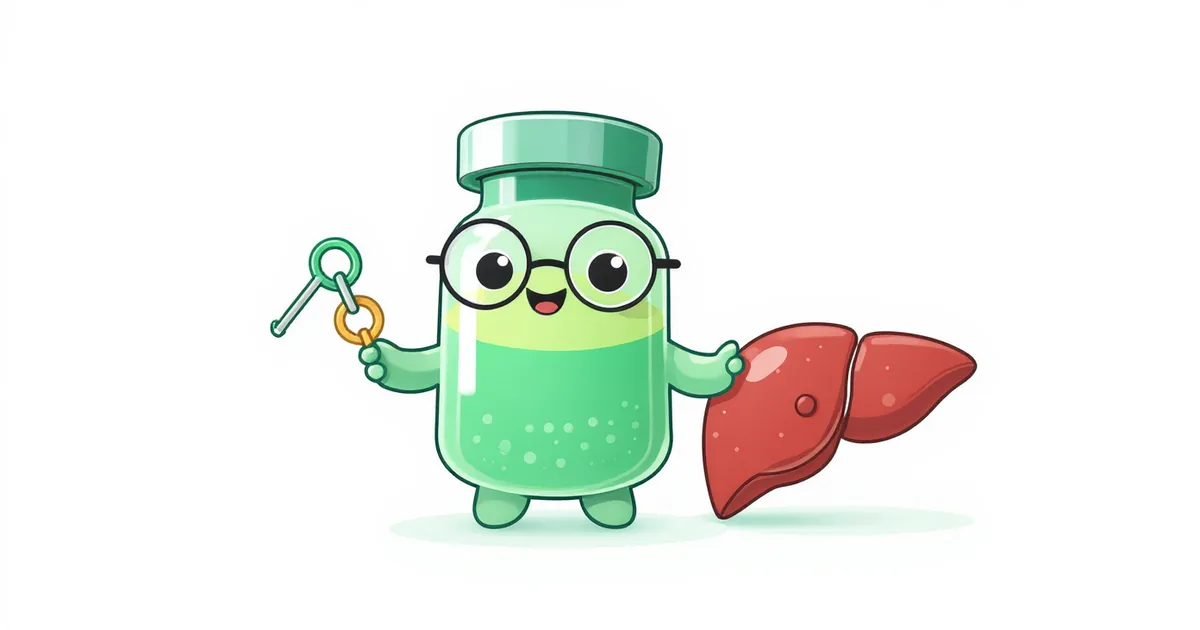 survodutide peptide vial mascot illustration